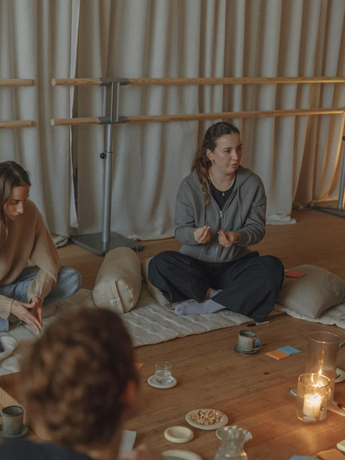 Polku lepoon — luonnon maisema